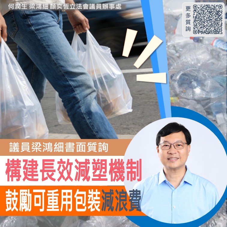 2026.01.10梁鴻細議員書面質詢構建長效減塑機制
