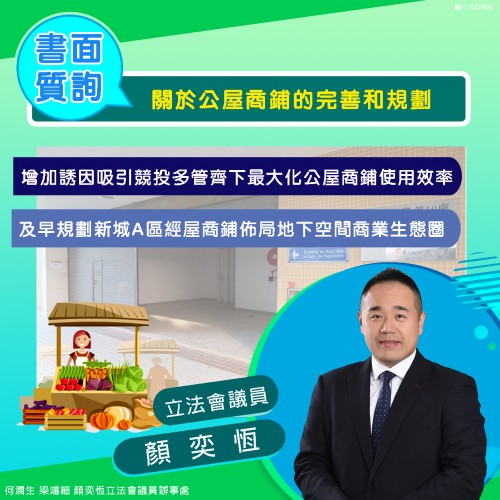 2024.02.06恆之書質-關於公屋商鋪的完善和規劃