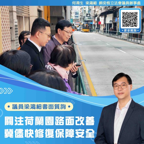 2026.01.31關注荷蘭園路面改善 冀儘快修復保障