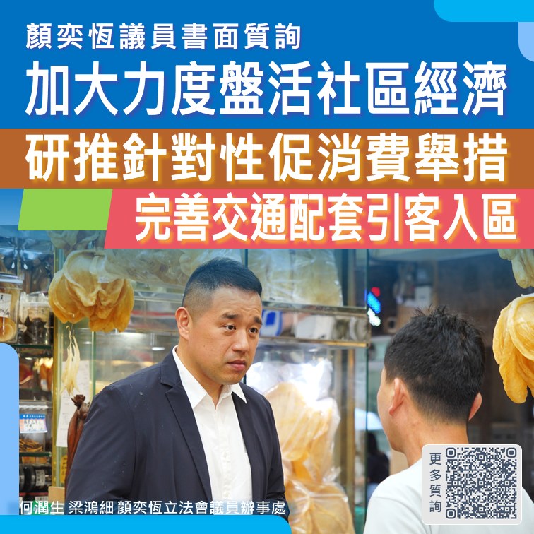 2026.01.10顏奕恆書面質詢加大力度盤活動社區經濟