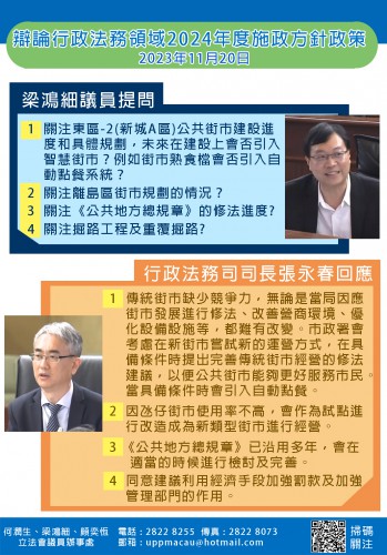 2023.11.20辯論行政法務領域2024年度施政方針政策-梁鴻細提問